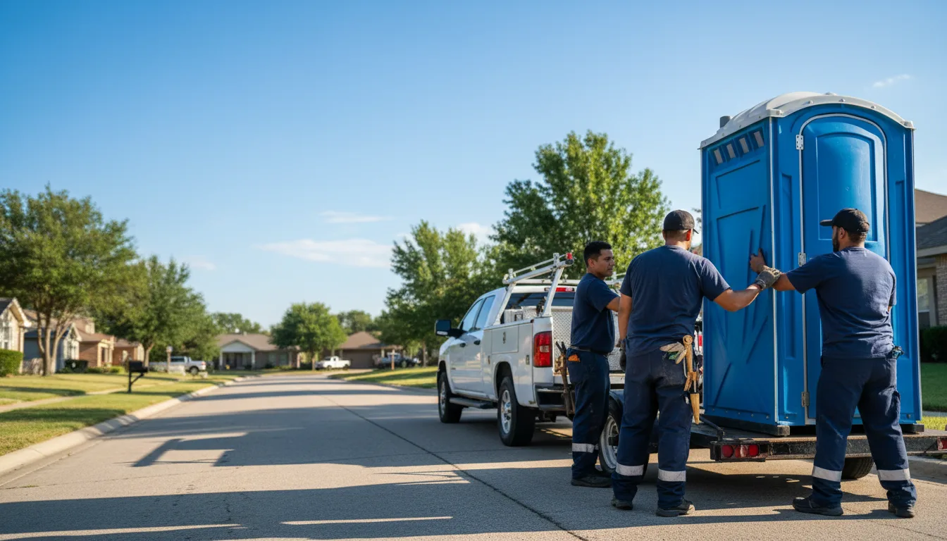 Portable Toilet Rental in Doss, TX near me